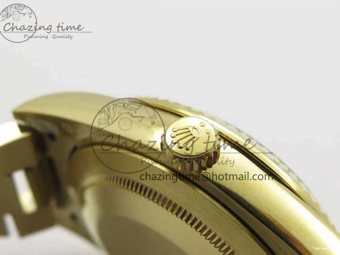 BP Black on Dial A2836 YG YG New 904 Crystal Bracelet President Dial Version 40mm Markers T 228239 Day-Date 1227